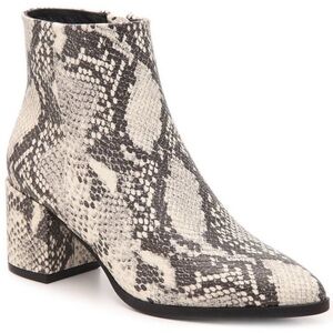 Madden Girl Snake Skin Booties